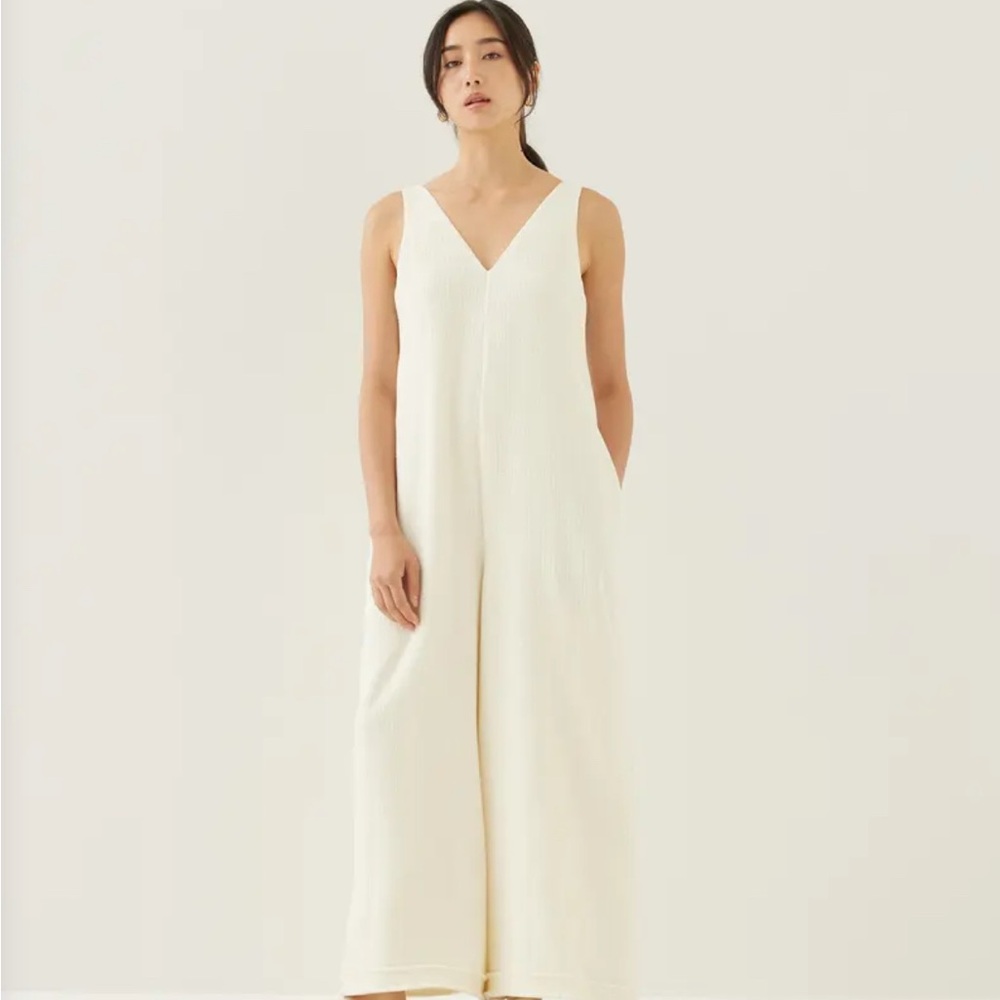 Love Bonito Tallie Tweed Wide Leg Jumpsuit